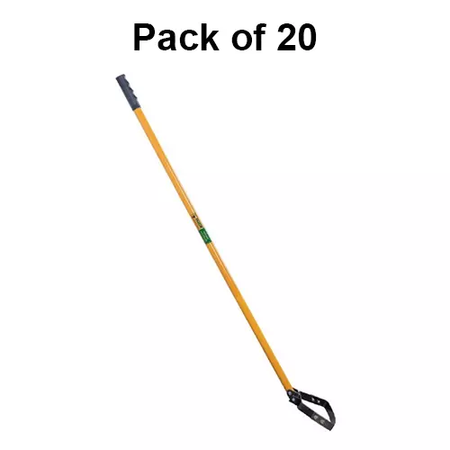 Falcon Hoop Hoe With Handle Kit Black & Yellow for Agriculture & Garden Use, FHHR-3020 (Pack of 20 Kit)