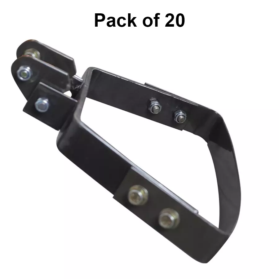 Falcon Hoop Hoe Without Handle Black for Agriculture & Garden Use, FHH-302 (Pack of 20 Pcs)