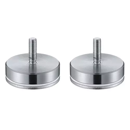 RS PRO Magnet 22 mm Length 7 mm Thickness 13 Kg Threaded M5 Pot, 107881 (Pack of 2)
