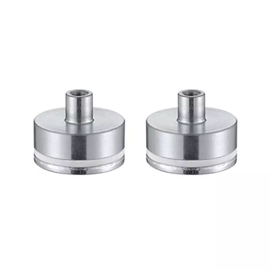 RS PRO Magnet 12 mm Length 6 mm Thickness 4.9 Kg Threaded M3 Pot, 107888 (Pack of 2)