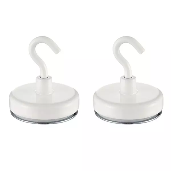 RS PRO Magnet 16 mm Length 7.7 mm Thickness 15.64 Kg Threaded M4 Pot, 107907 (Pack of 2)