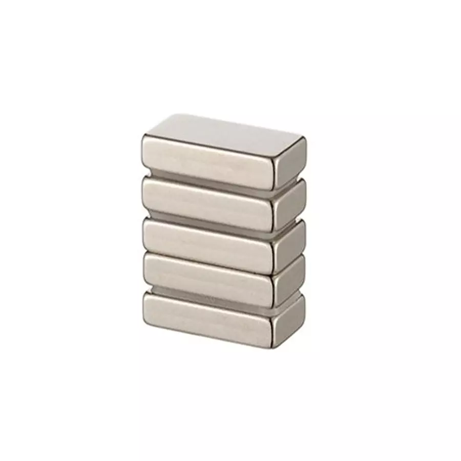 RS PRO Magnet 5 mm Length 10 mm Thickness 4 Kg Block N35 Grade, 107914 (Pack of 2)