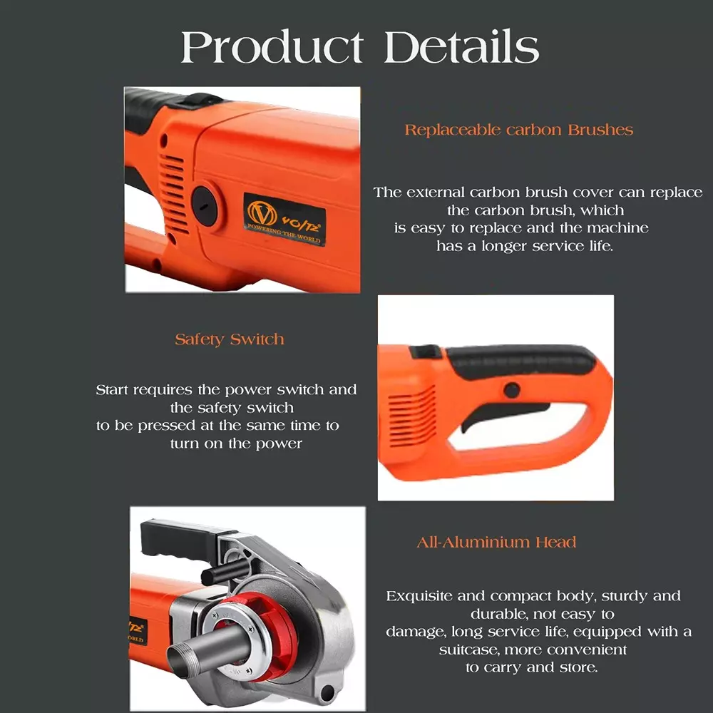 voltz-electric-pipe-threader-with-4-hss-dies-12-inch-127-mm-to-1-14-inch-3175-mm-copper-winding-motor-and-2300-w-power-rating-vz-pmt-2300-1