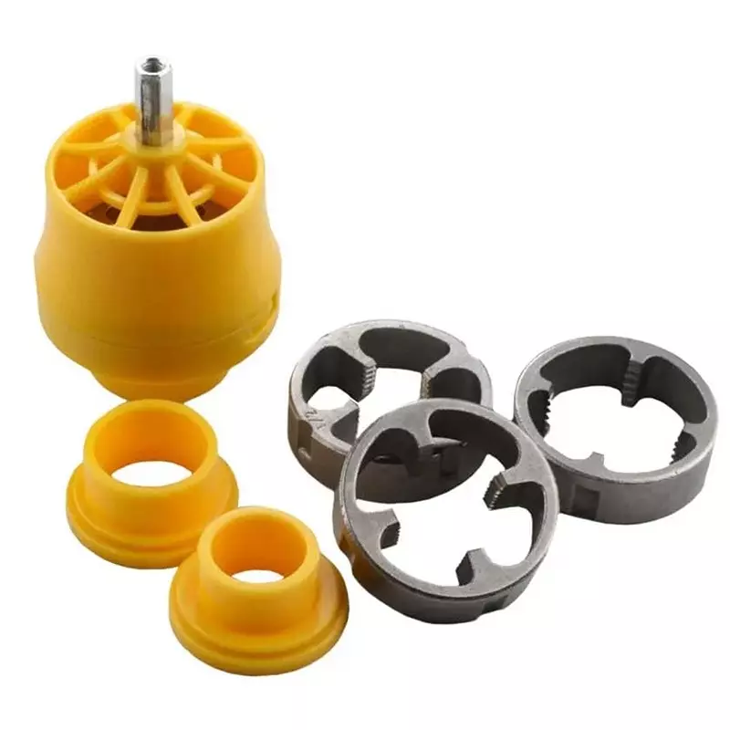 DY TOOLS Pipe Threading Dies Cotton 12.7, 19 & 25 mm Size for PVC & Plastic Pipe (Pack of 3)