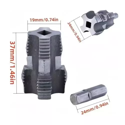 DY TOOLS Pipe Threader PPR 12.7 & 19 mm Size for PVC & Plastic Pipe
