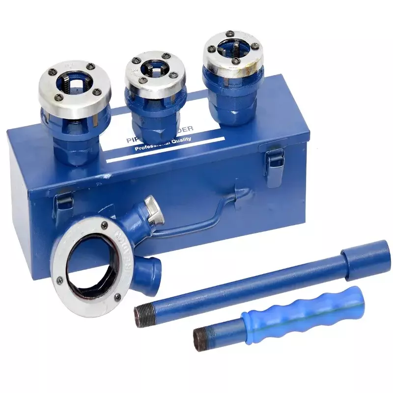 GENERIC Ratchet Pipe Threader with Dies Stainless Steel 12.7, 19.05, 25 mm Size, SI-HR-10328