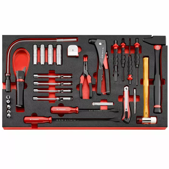 Facom Automotive Tool Kit Tool Kit with Case, MODM.XXL6PF