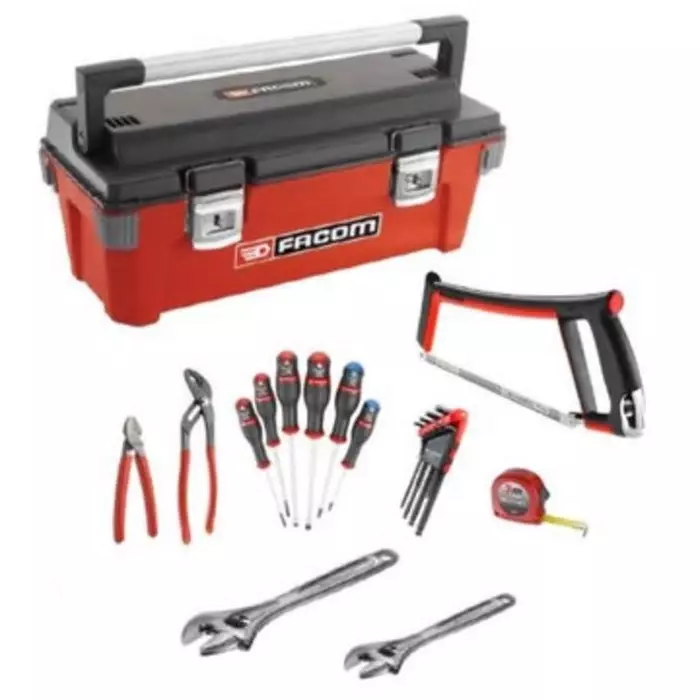 Facom 21 Piece Industrial Maintenance Kit Tool Kit with Box, CM.BP21PB