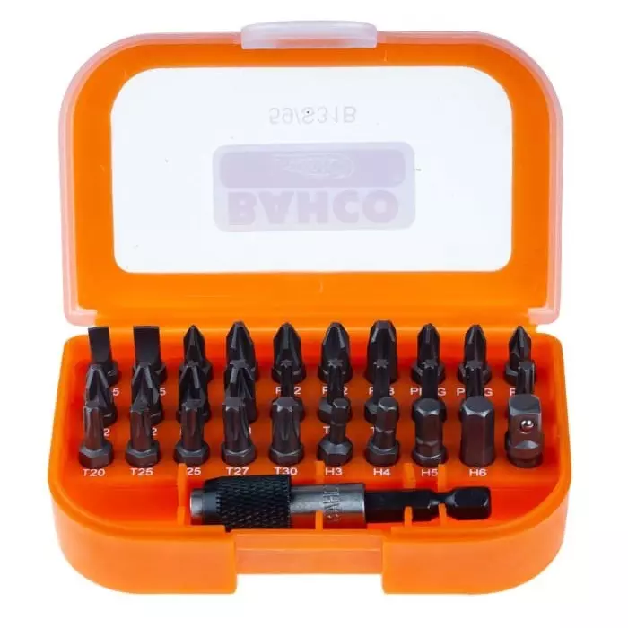 Bahco 51 Piece Fabric Tool Folder Tool Kit with Case, 4750FB5BFF1