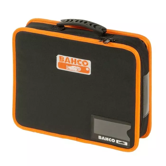 Bahco 51 Piece Fabric Tool Folder Tool Kit with Case, 4750FB5BFF1