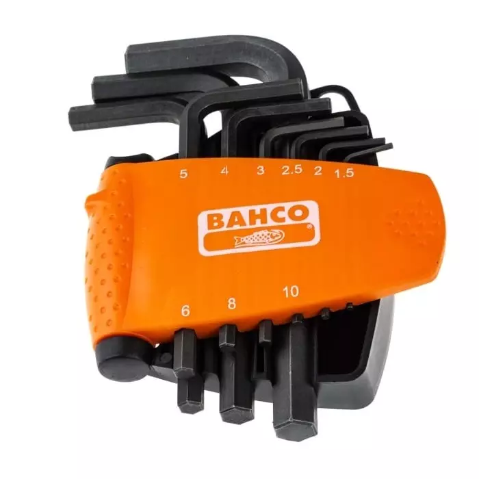 Bahco 51 Piece Fabric Tool Folder Tool Kit with Case, 4750FB5BFF1