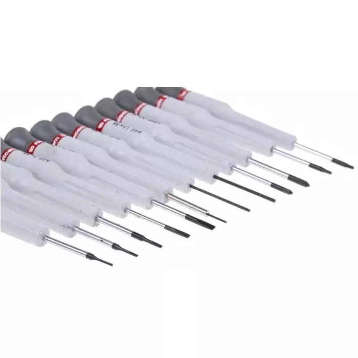 Facom 12 Piece Electronics Tool Kit with Case, MT.RS2