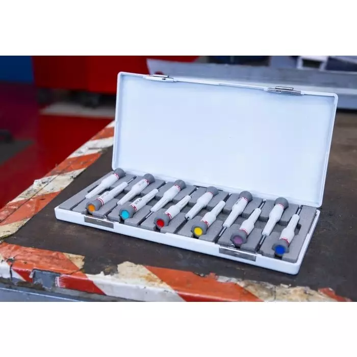 Facom 12 Piece Electronics Tool Kit with Case, MT.RS2