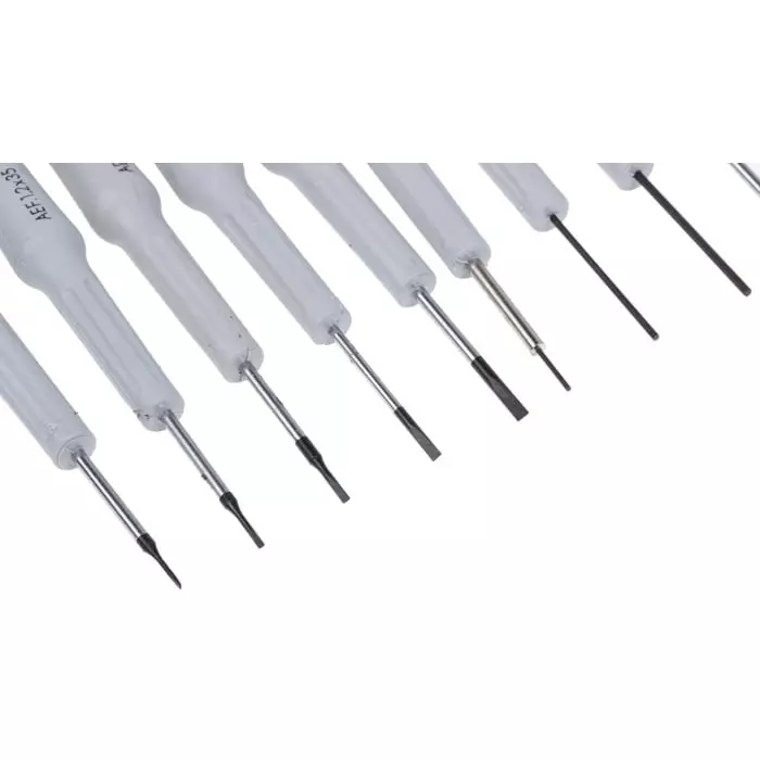 Facom 12 Piece Electronics Tool Kit with Case, MT.RS2