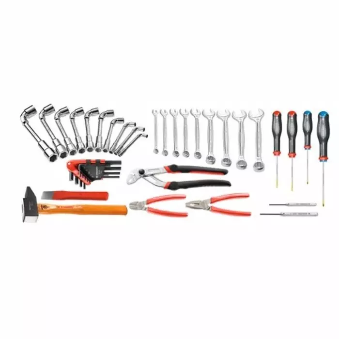 Facom 39 Piece Industrial Maintenance Tool Kit Tool Kit with Bag, BSSMB.LT3