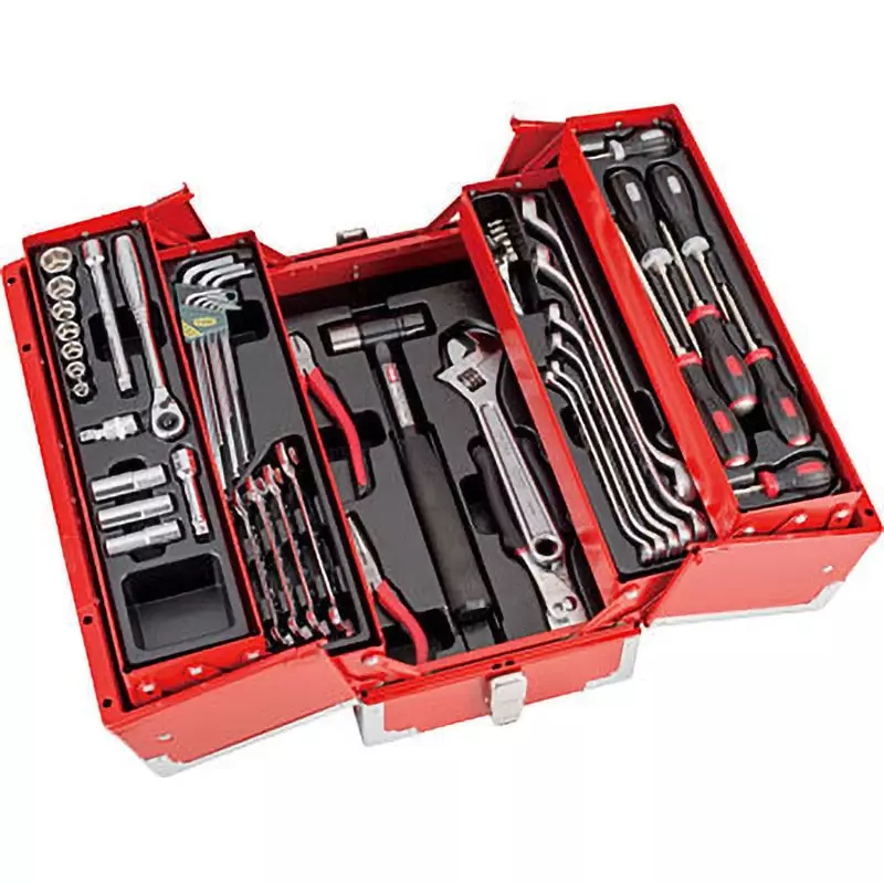 TONE Tool Set Tsa3309 9.5 mm Square Drive, TSA3309 (Set of 54 Pcs)