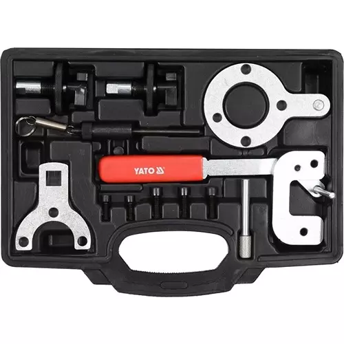 Yato 12 Pcs Engine Timing Tool Kit Carbon Steel Body for Ford, Fiat, Suzuki, Opel, YT-06003