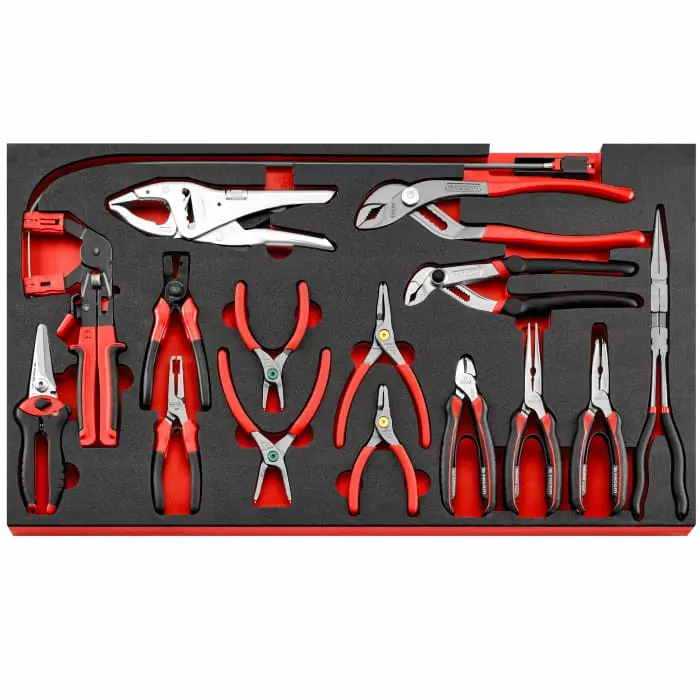 Facom Plier Tool Kit Tool Kit with Case, MODM.XXL5PF