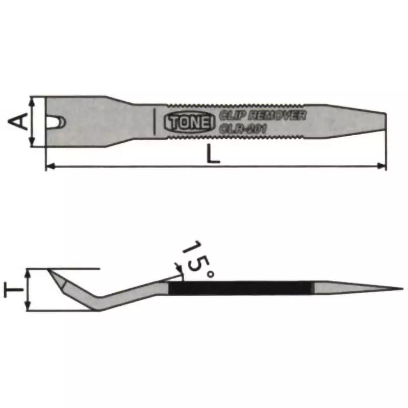 TONE Clip Remover 210 mm Length, CLR-201