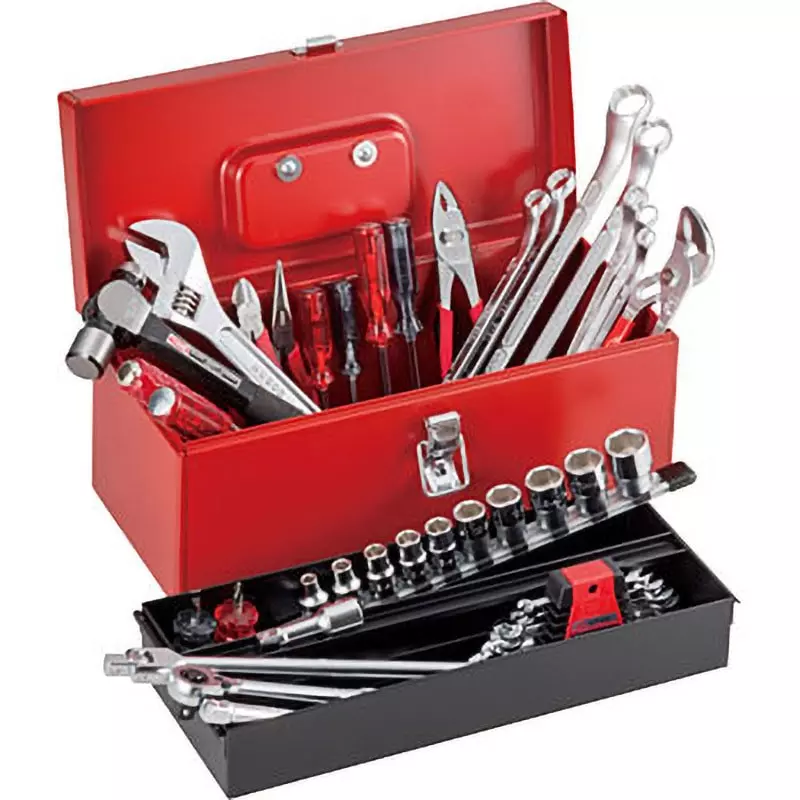 TONE Tool Set Tsa4120 12.7 mm Square Drive, TSA4120 (Set of 43 Pcs)