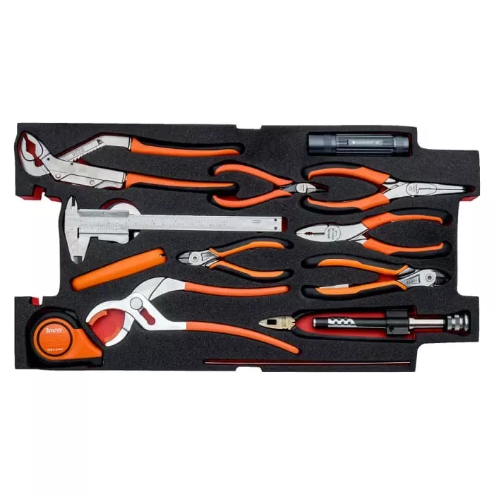 Bahco 240 Piece Heavy Duty Rigid Case Aviation Tool Kit with Box, 4750RCHDW01FF1