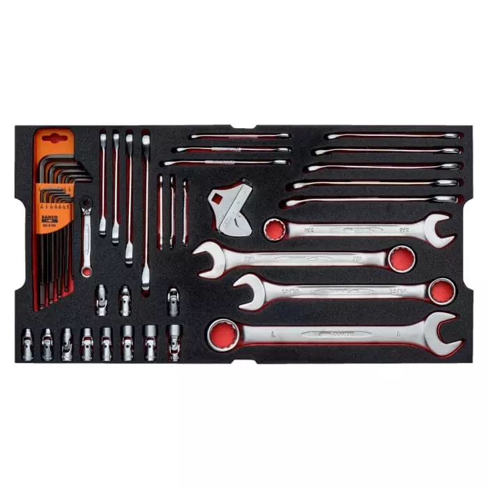 Bahco 240 Piece Heavy Duty Rigid Case Aviation Tool Kit with Box, 4750RCHDW01FF1