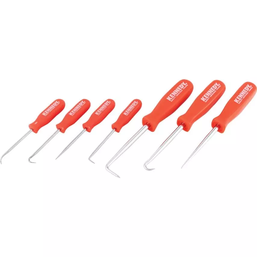 Kennedy Pick & Hook Set 135, 210 mm Overall Length Contoured Handle Shape