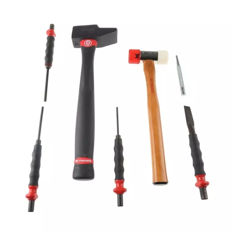 Facom 7 Piece Maintenance Tool Kit with Foam Inlay, MODM.MI6PB