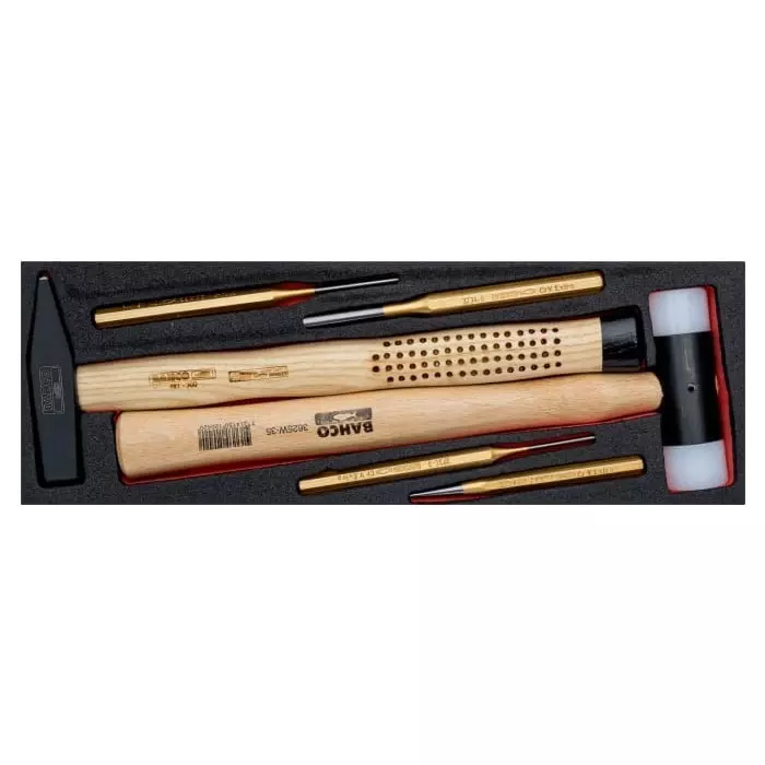 Bahco 194 Piece Heavy Duty Rigid Case General Purpose Tool Kit with Box, 4750RCHDW01FF3