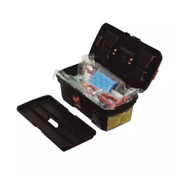 Taparia 8 Pcs Plumber Tool Kit Packed in Plastic Tool Box Ideal for Domestic & Professional Use, PTK 1