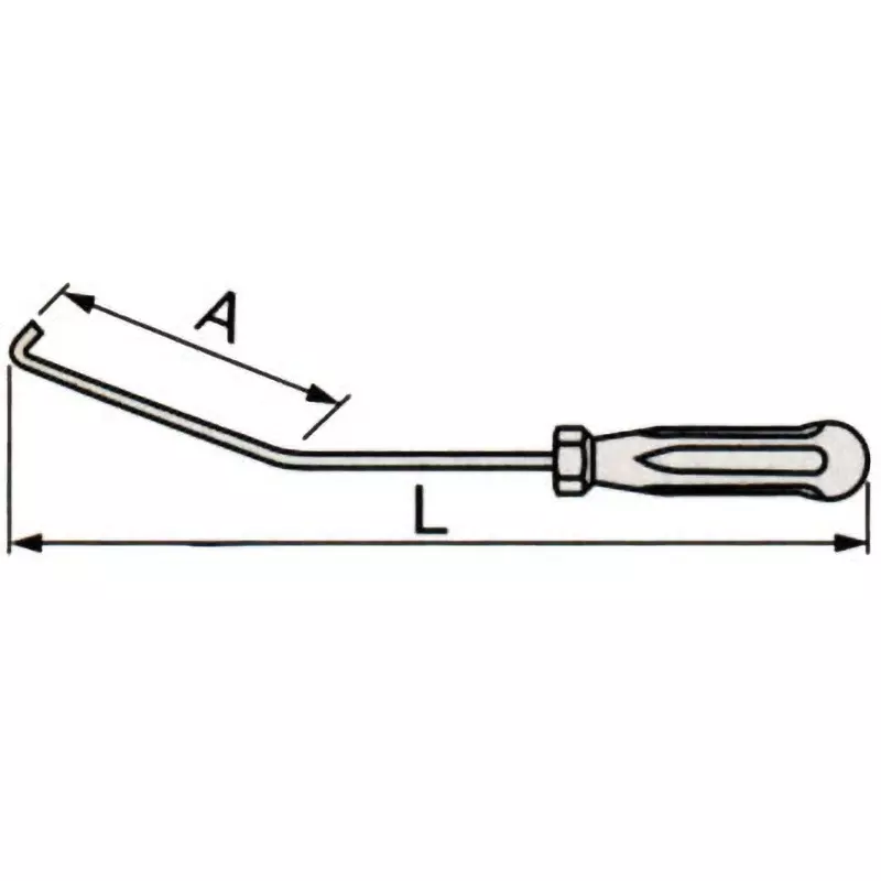 TONE Regulator Hook 2 mm Shank Diameter, REH-150
