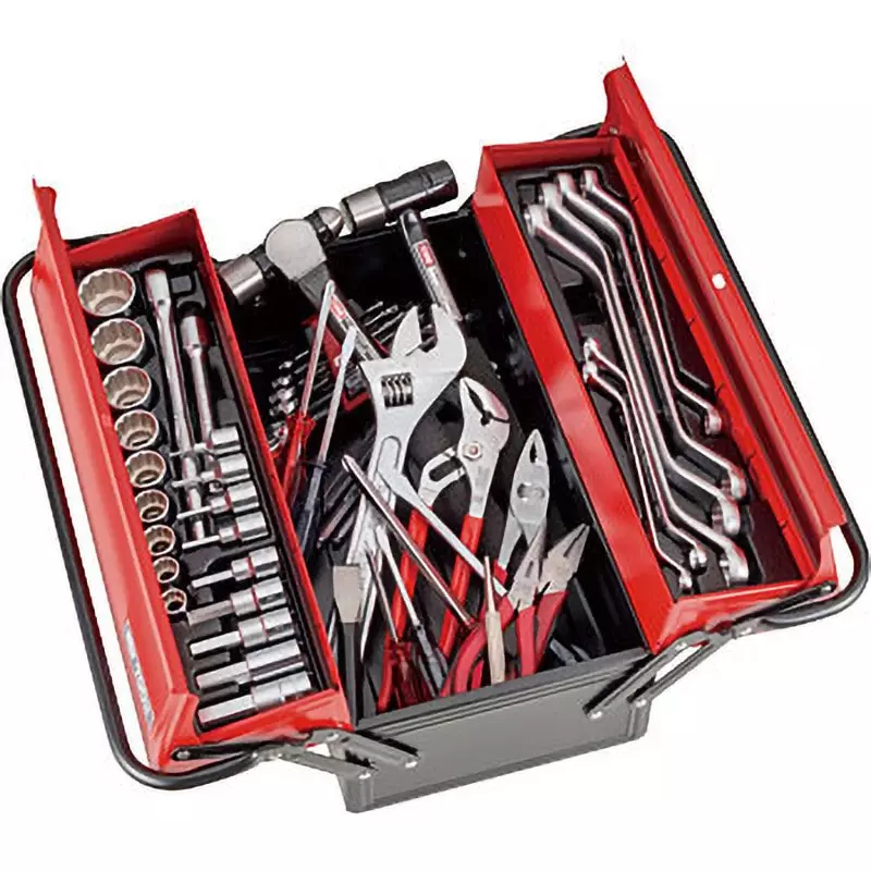 TONE Tool Set 700H 12.7 mm Square Drive, 700H (Set of 57 Pcs)