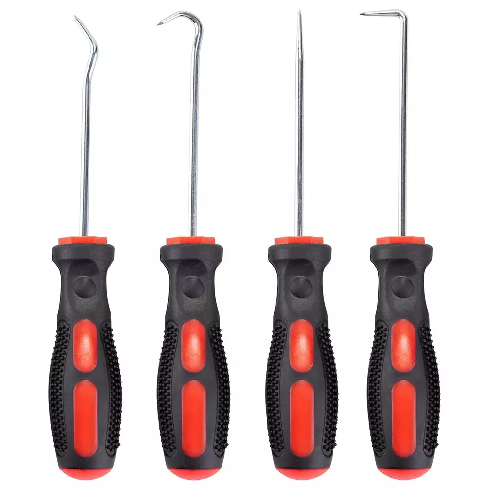 YADAV O-Ring Removal Tool Set for Automotive, Mechanical & Repair Work 160 mm Length (Set of 4)