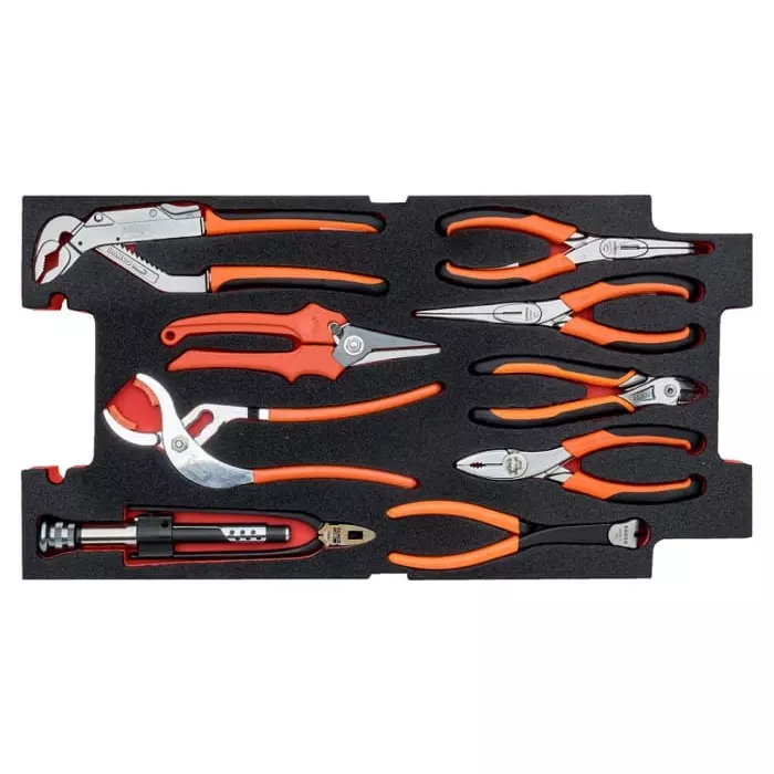 Bahco 159 Piece Heavy Duty Rigid Case Aviation Tool Kit with Case, 4750RCHDW01FF2