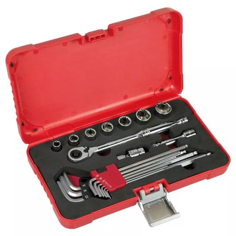 TONE Tool Set 19 Pcs Set With Storage Case 9.5 mm, THC-3190P