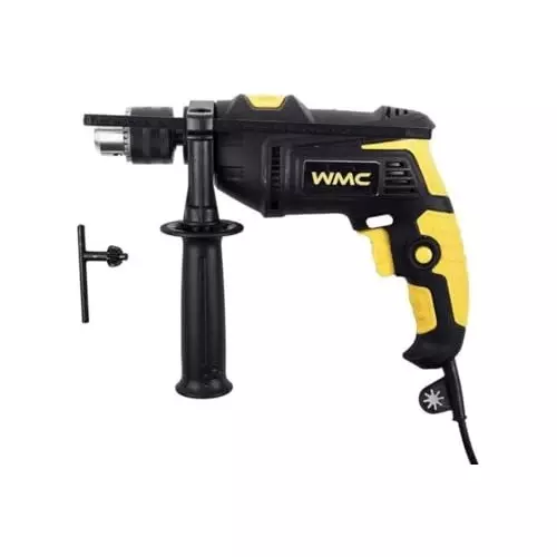 WMC 96 Piece Tool Kit with Electric Drill Durable & Compact Design 650 W Maximum Power 3000 RPM Speed Plastic, Rubber, Steel Black & Yellow