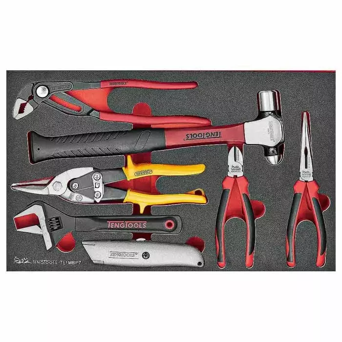 Teng Tools 118 Piece Automotive Tool Kit with Case, SCE2