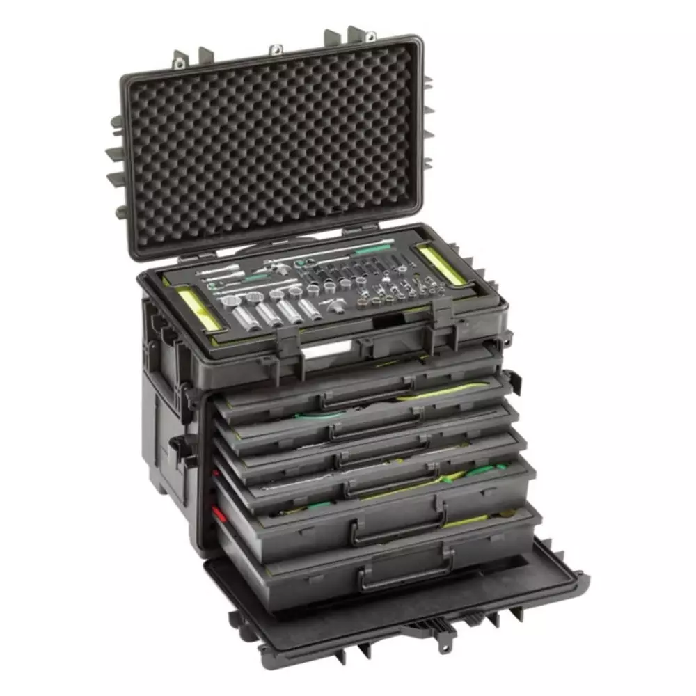 STAHLWILLE 154 Piece Automotive Tool Kit with Trolley, 98814910