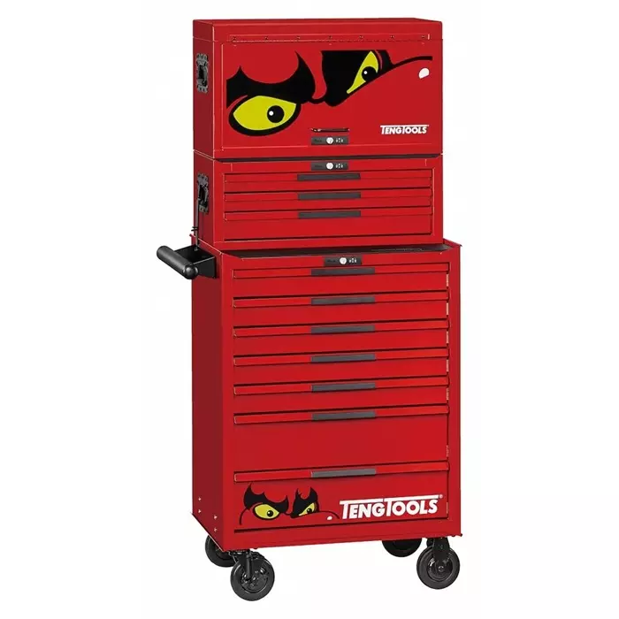 Teng Tools 3 Piece Electricians Tool Kit Tool Kit with Trolley, TKS26R1034T