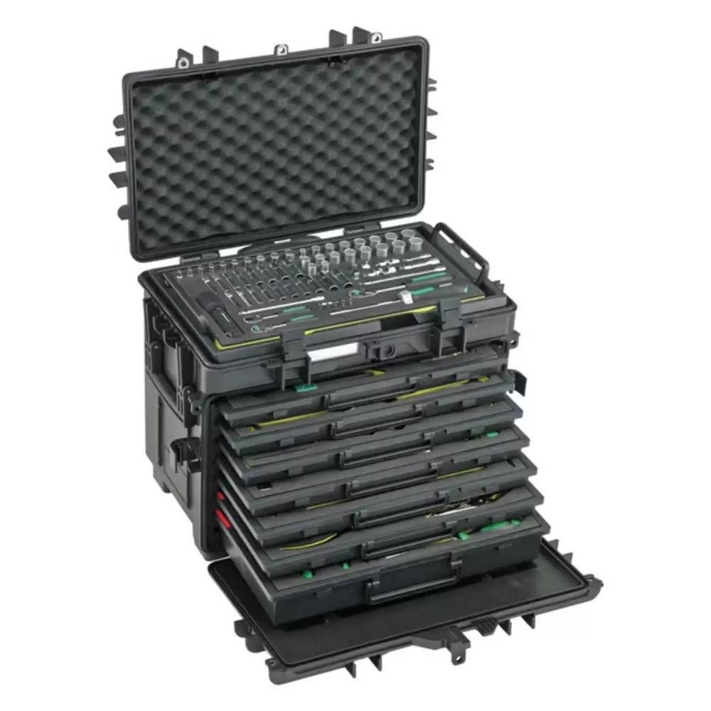 STAHLWILLE 163 Piece Automotive Tool Kit with Trolley, 98814915