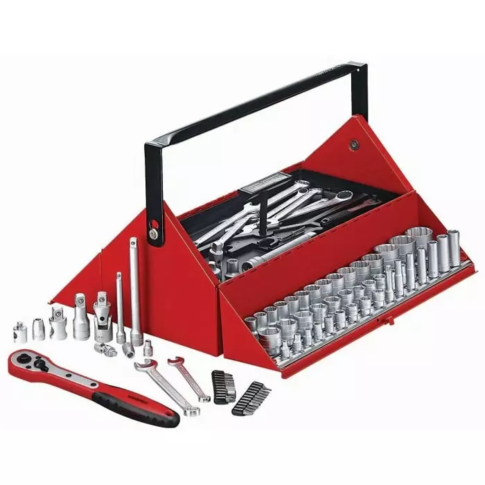 Teng Tools 187 Piece Automotive Tool Kit with Case, TC187
