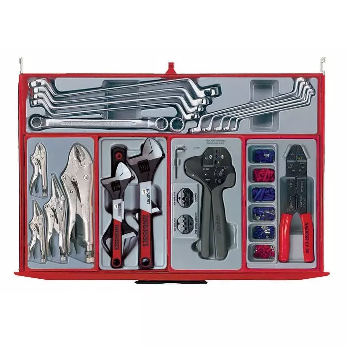 Teng Tools 1100 Piece Automotive Tool Kit with Trolley, TCMONSTER02