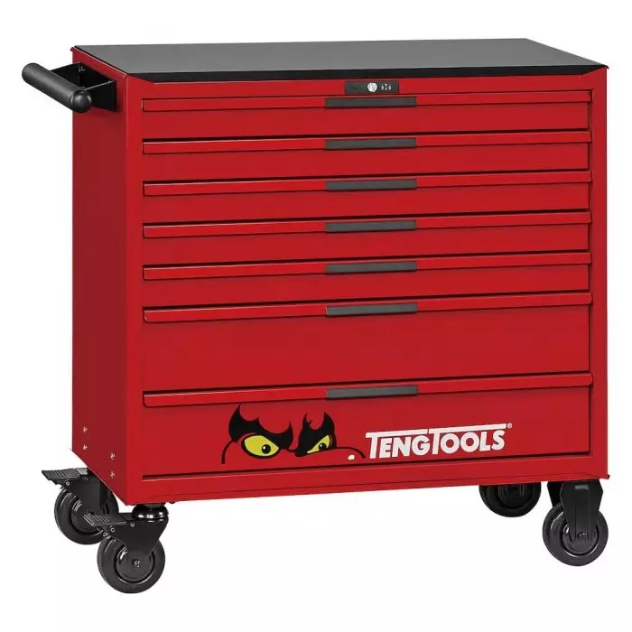 Teng Tools 3 Piece Electricians Tool Kit Tool Kit with Trolley, TKW37R663T