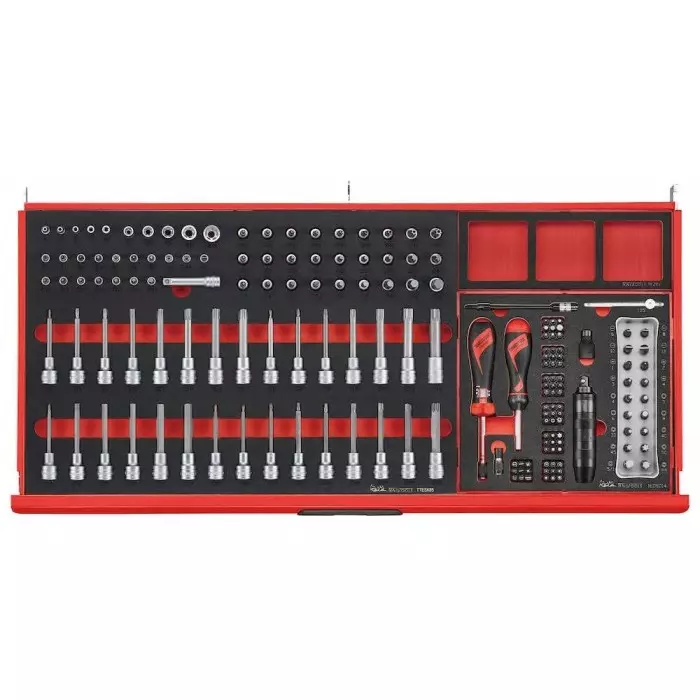Teng Tools 846 Piece Automotive Tool Kit Tool Kit with Foam Inlay, VDE Approved, TC mmE846N