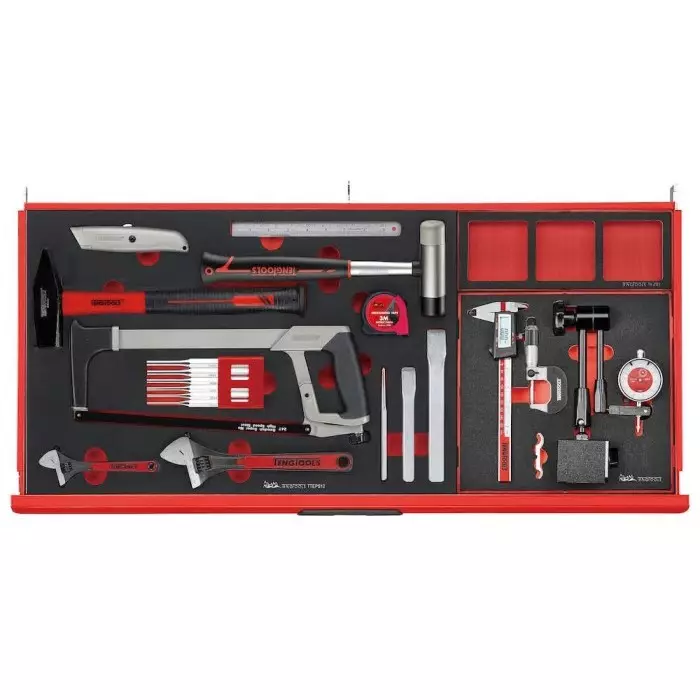 Teng Tools 846 Piece Automotive Tool Kit Tool Kit with Foam Inlay, VDE Approved, TC mmE846N