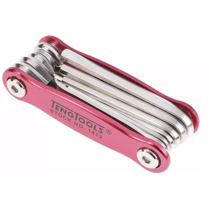 Teng Tools 11 Piece Bicycle Set Tool Kit with Case, 1473