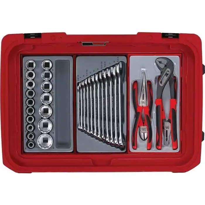 Teng Tools 113 Piece Automotive Tool Kit with Case, SC01
