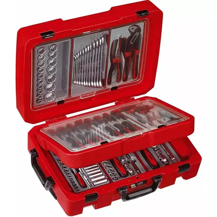 Teng Tools 100 Piece Automotive Tool Kit with Case, SC04