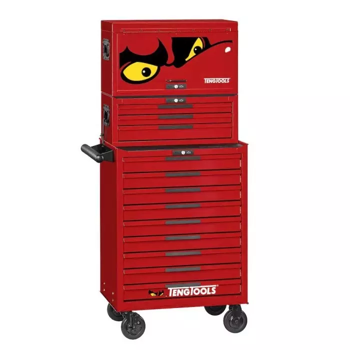 Teng Tools 3 Piece Electricians Tool Kit Tool Kit with Tool Chest, TKS26R1033T