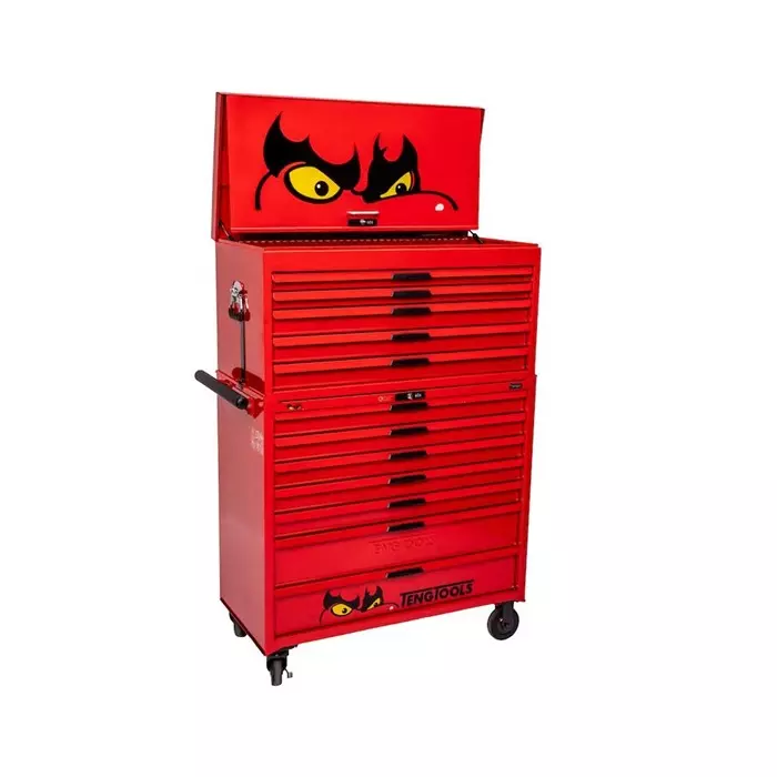 Teng Tools 1034 Piece Automotive Tool Kit Tool Kit with Foam Inlay, VDE Approved, TC mm1034N
